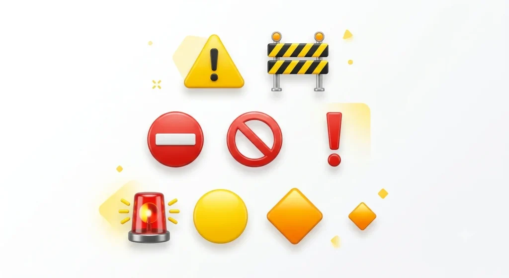 caution emoji