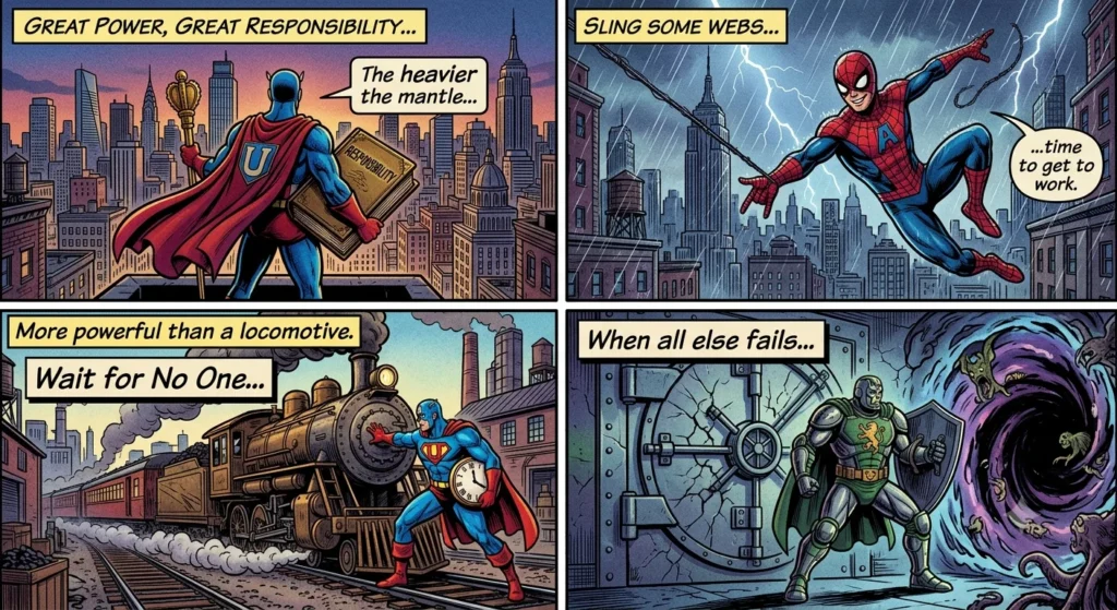 superhero idioms