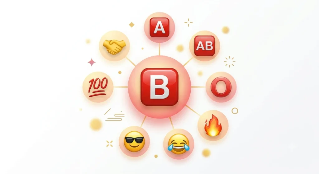 b emoji