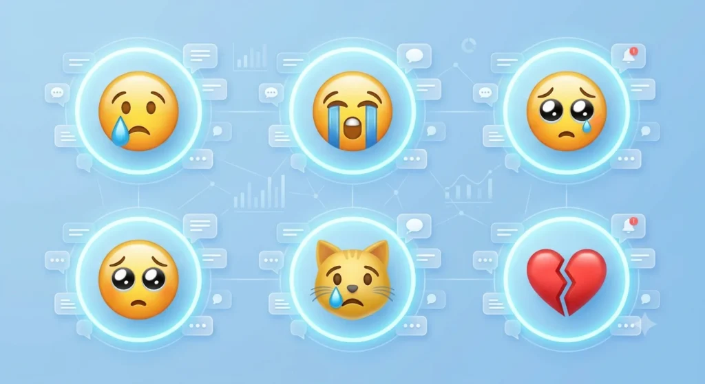 crying face emoji