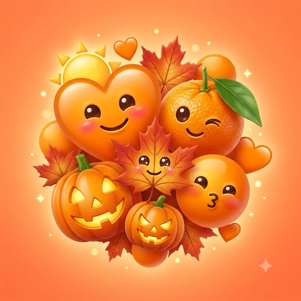 orange emoji