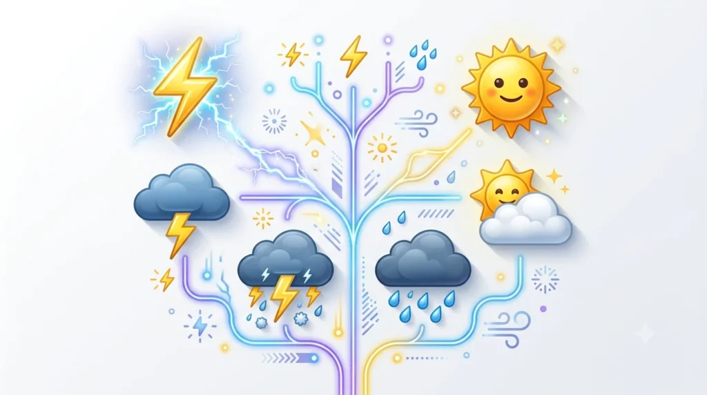 lightning emoji