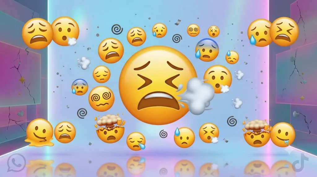 
stressed emoji
