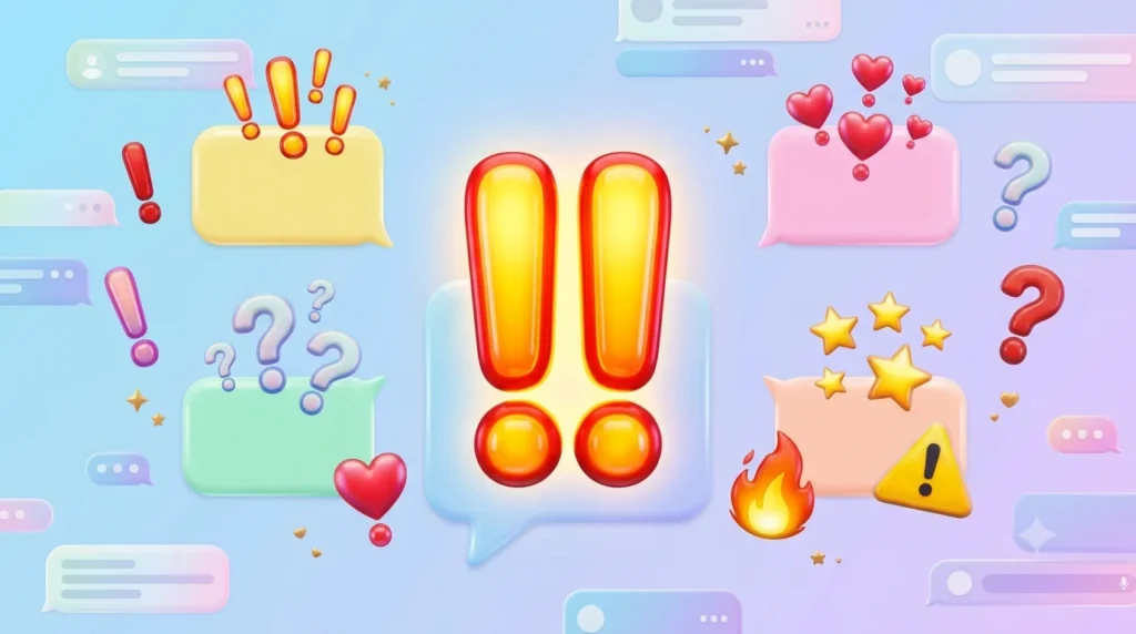 double exclamation mark emoji