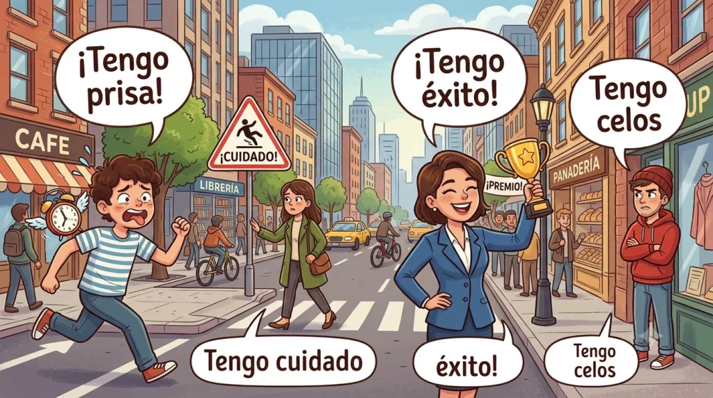 spanish tener idioms