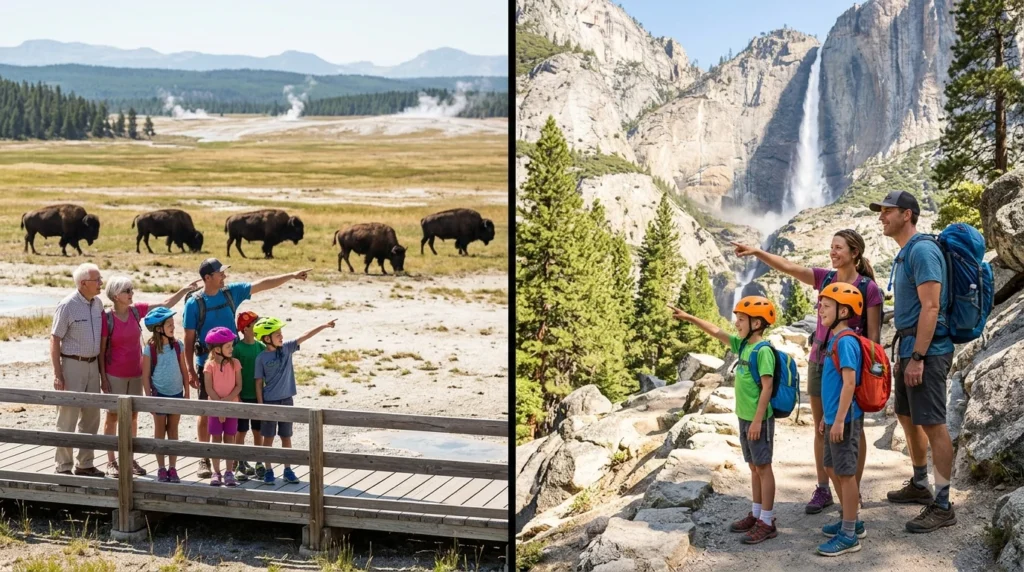 yosemite or yellowstone