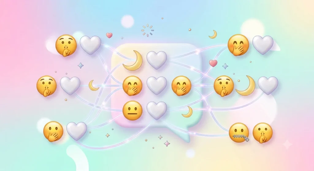 quiet emoji