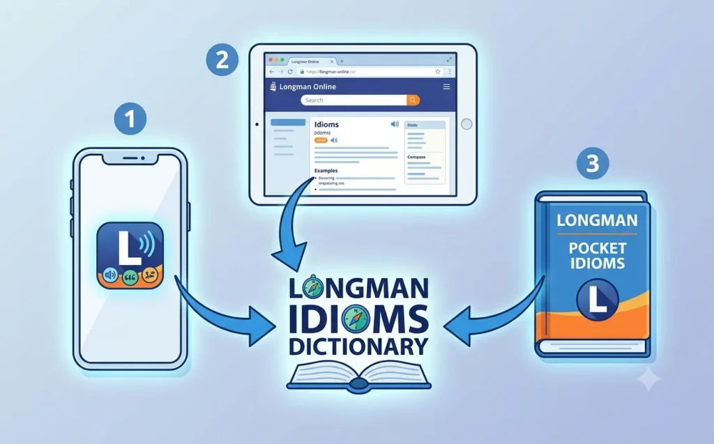 longman idioms dictionary
