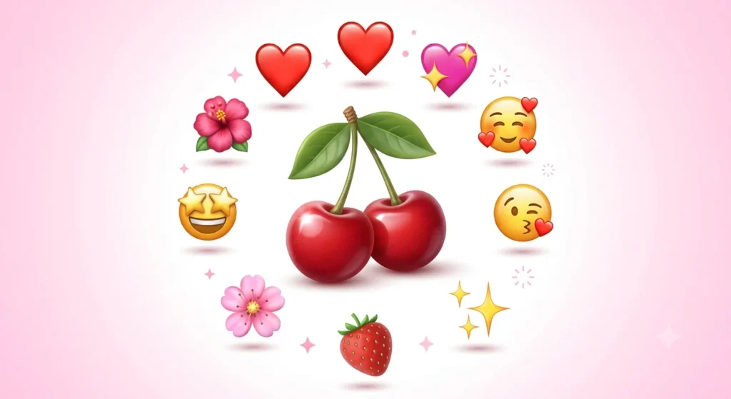 cherry emoji