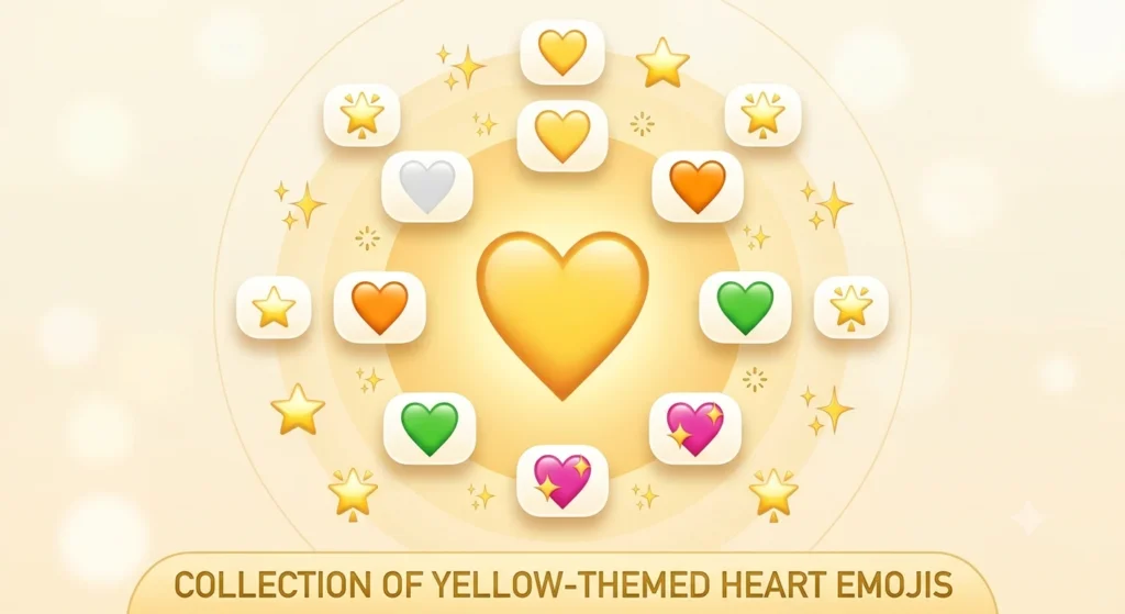 yellow heart emoji meaning