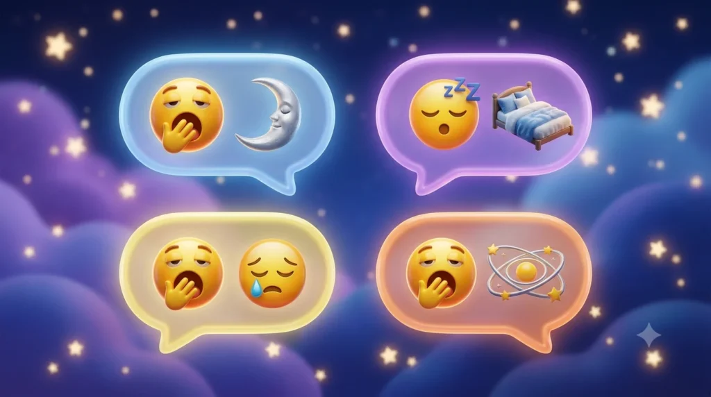 yawn emoji