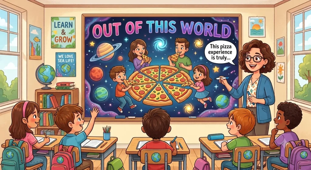 idioms with world