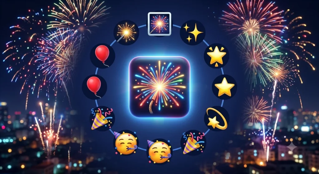 fireworks emoji