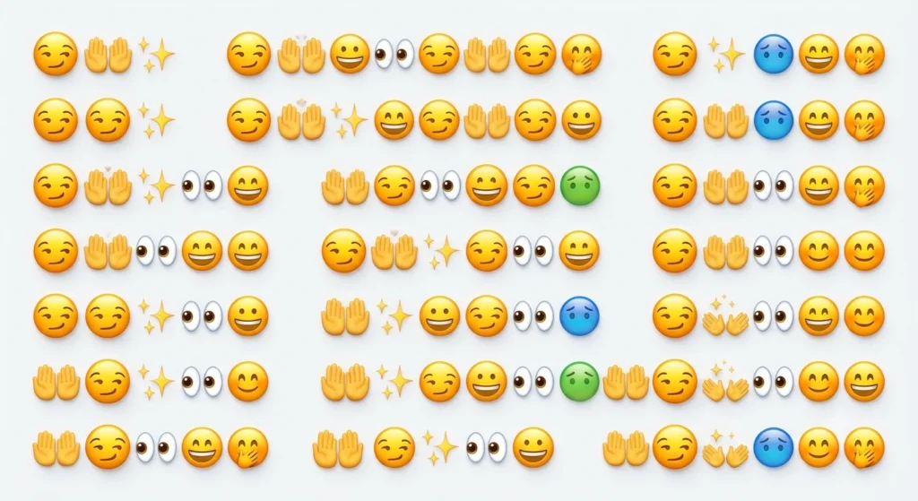 emoji rubbing hands together