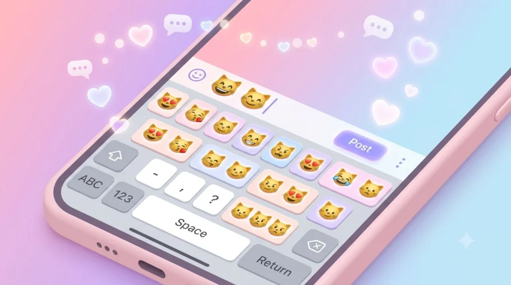 emoji cat heat