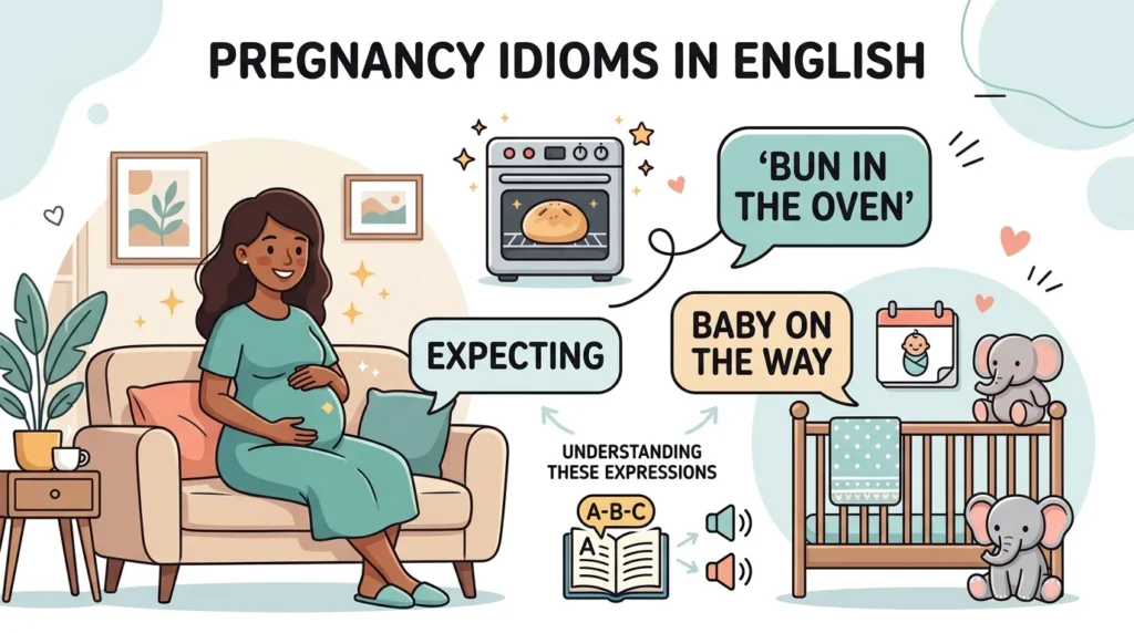 pregnancy idioms