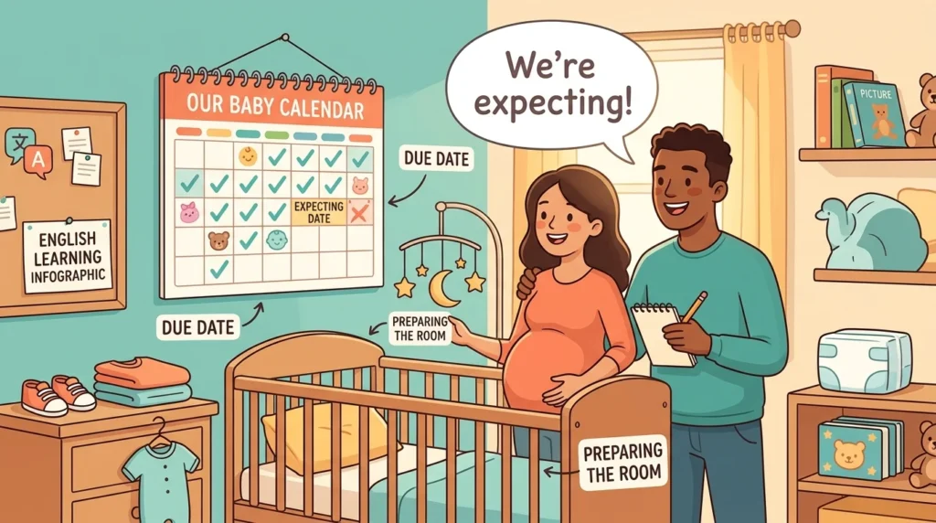pregnancy idioms