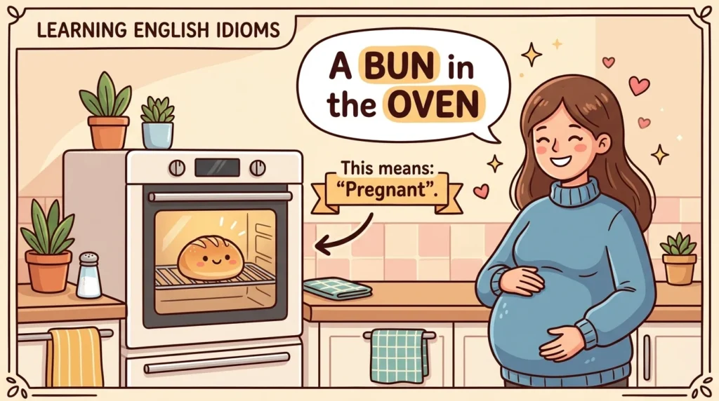 pregnancy idioms