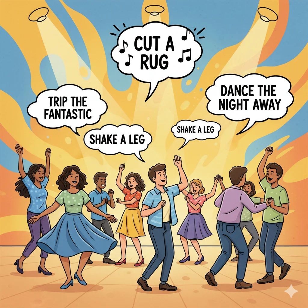 idioms about dancing