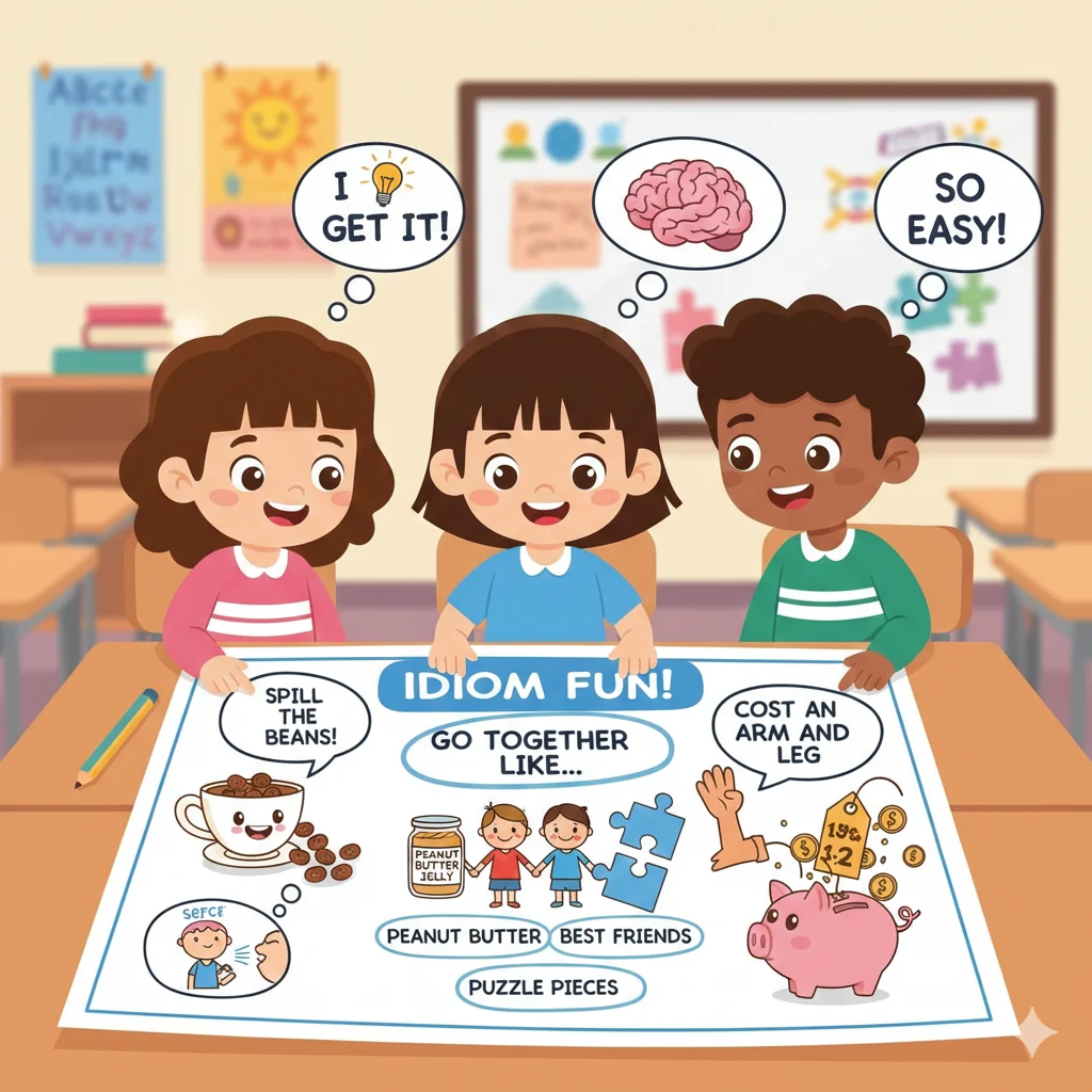 go together like idioms