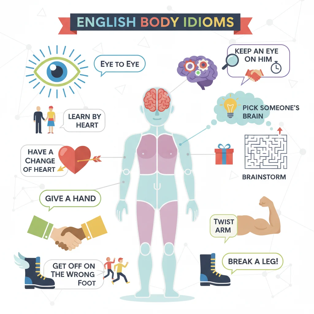 idioms body parts