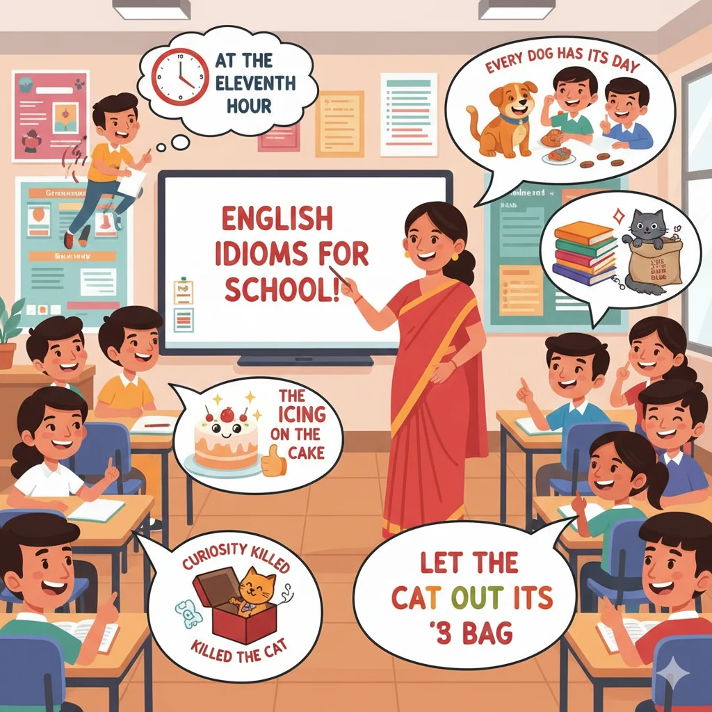 idioms for school