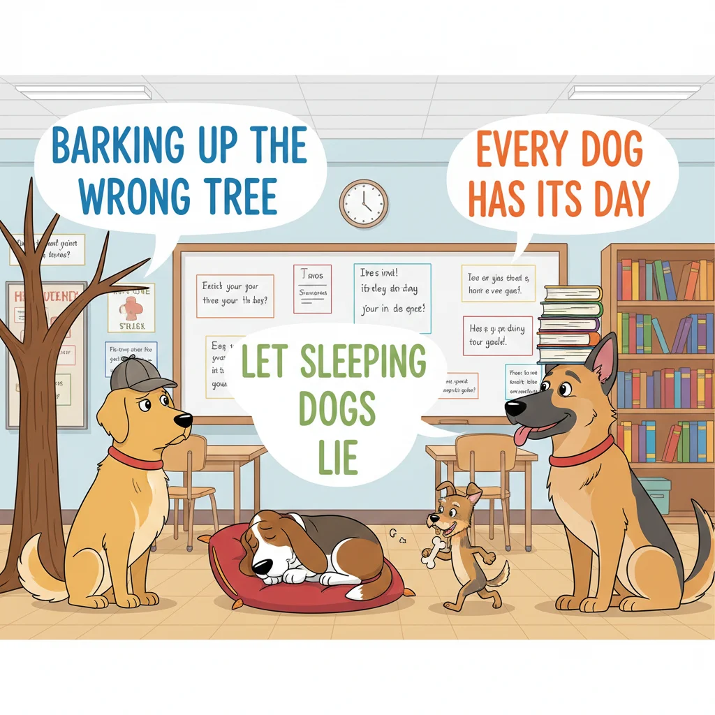 idioms for dogs