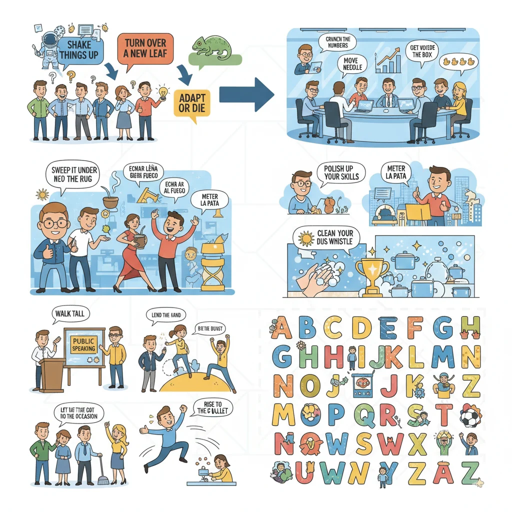 american idioms from a to z