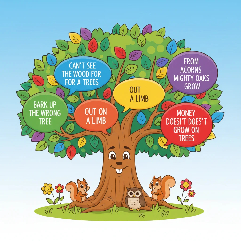 idioms about trees