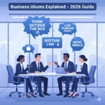 idioms business