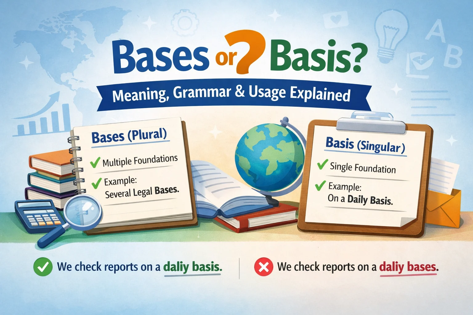 bases or basis