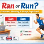 ran or run