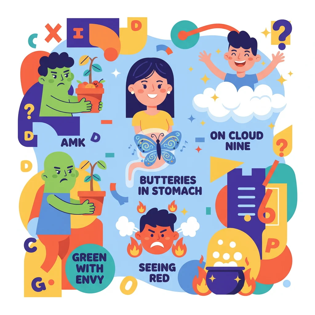 idioms about emotions