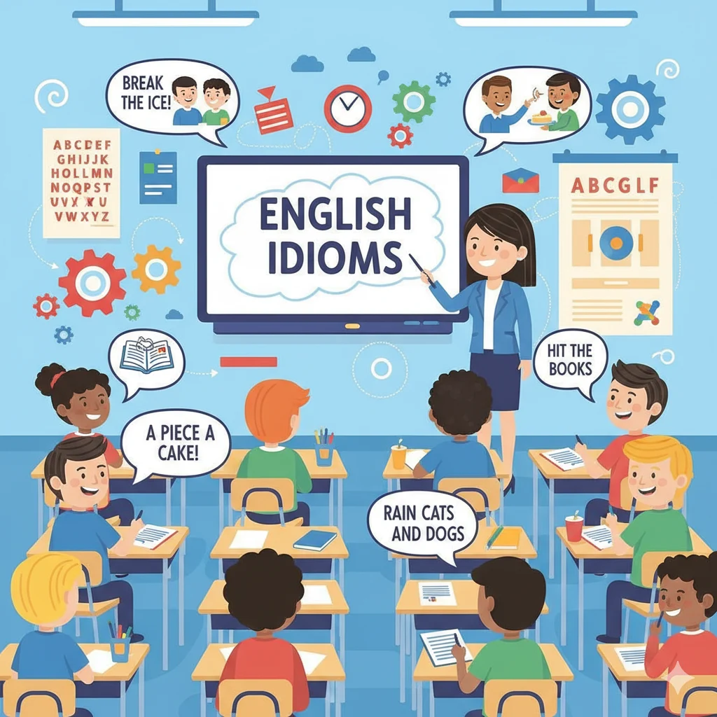 idioms with illustrations and meanings