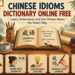 chinese idioms dictionary online free