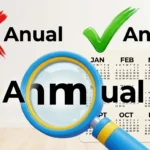 anual or annual