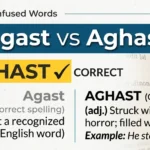 agast or aghast