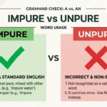 unpure or impure