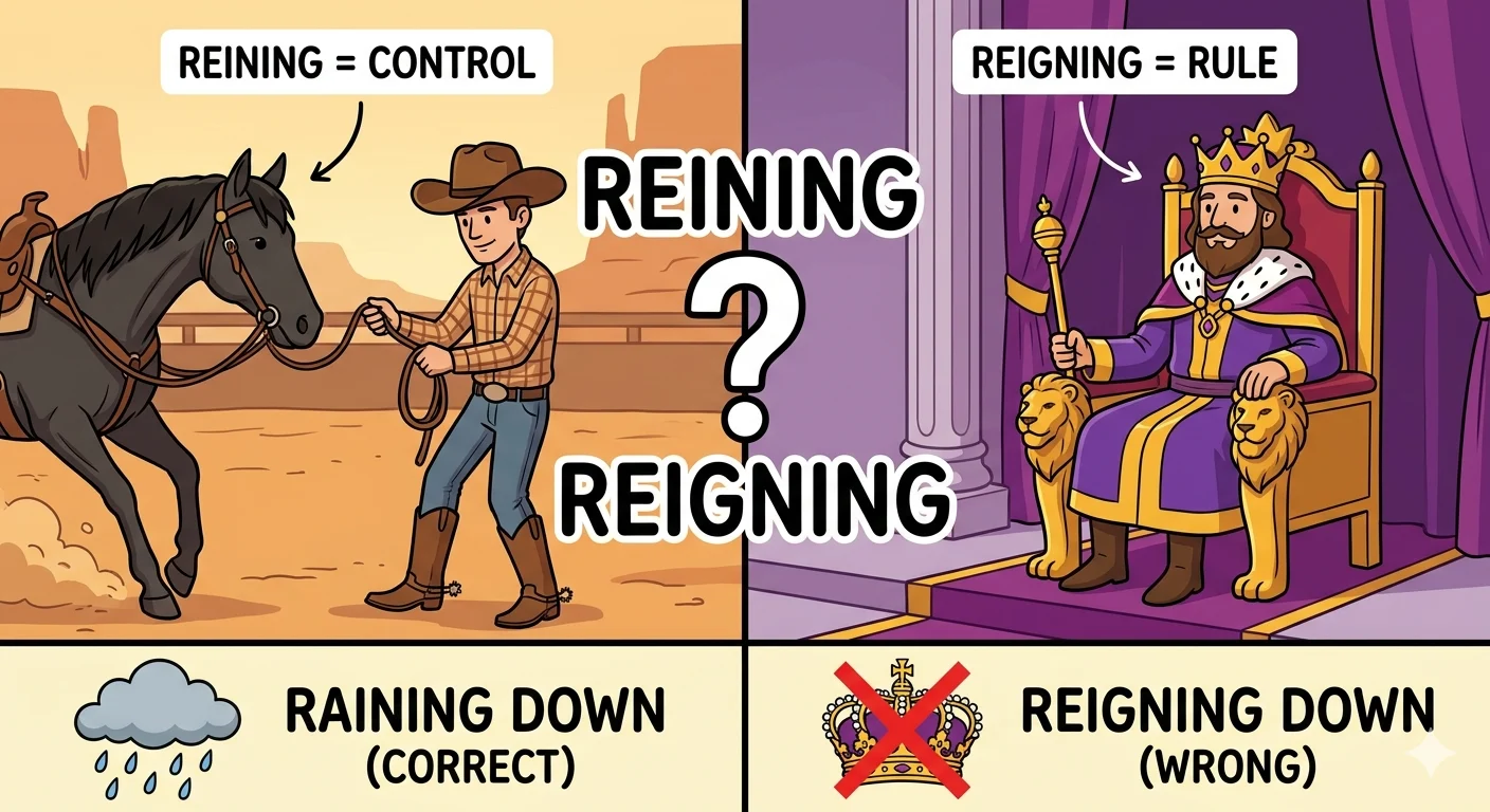 reining or reigning