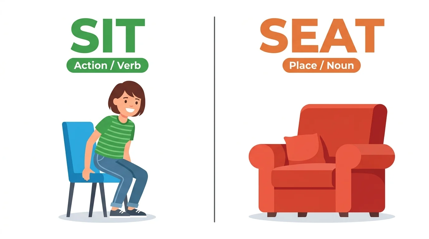 seat or sit