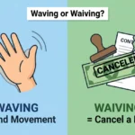 waving or waiving