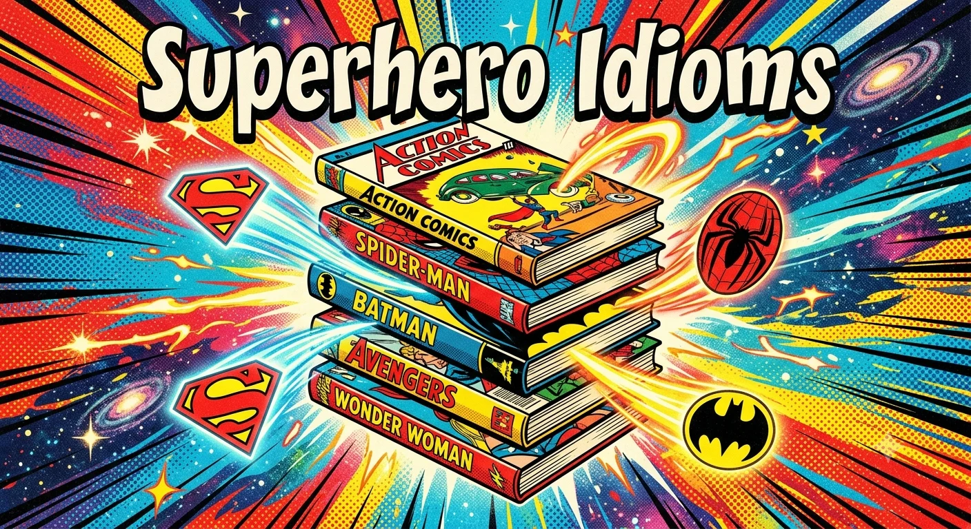 superhero idioms