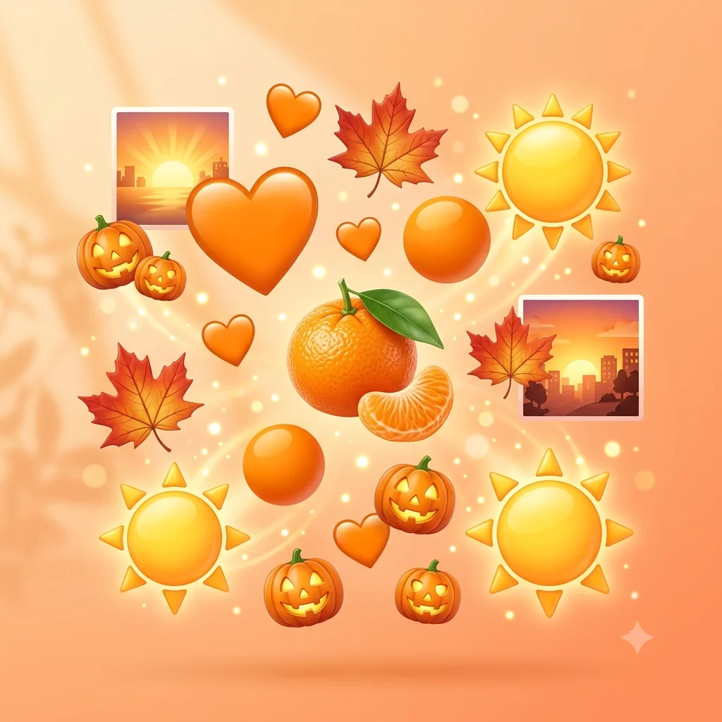 orange emoji