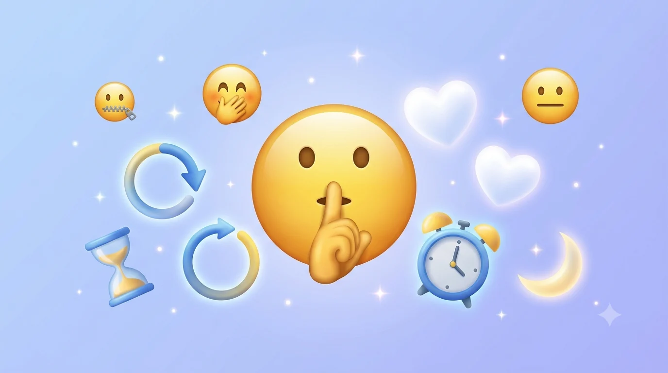 quiet emoji