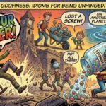 idioms for crazy person