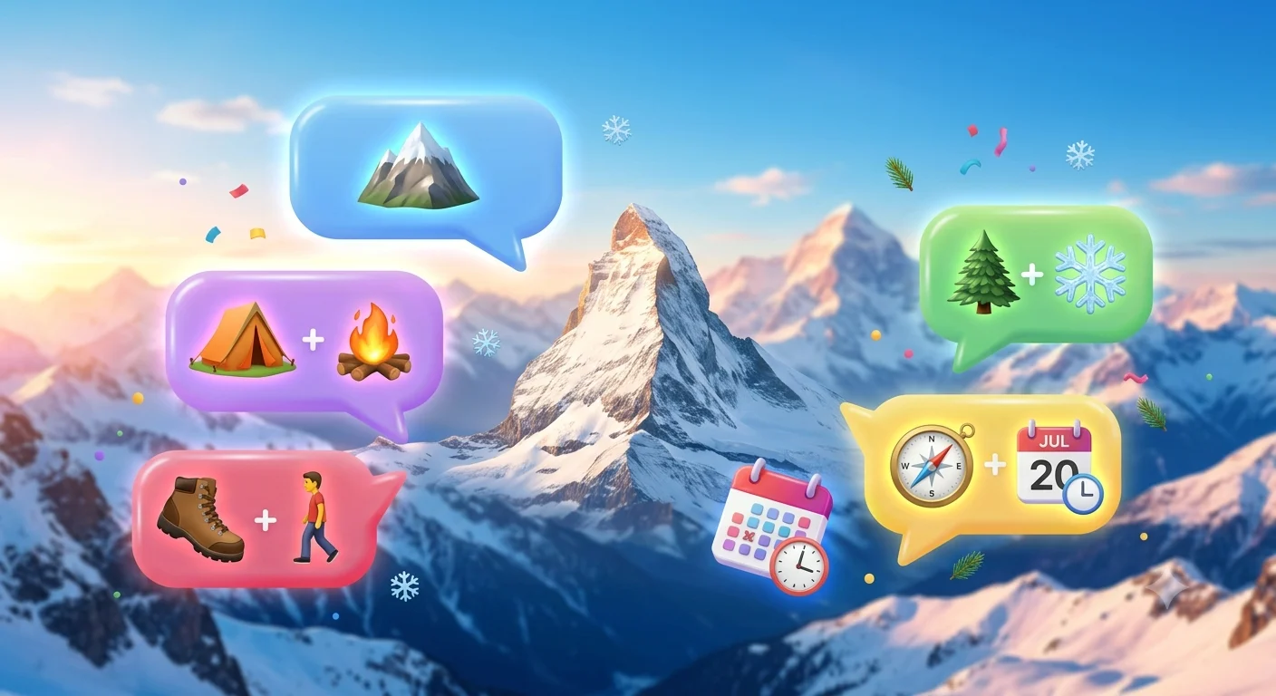 mountain emoji