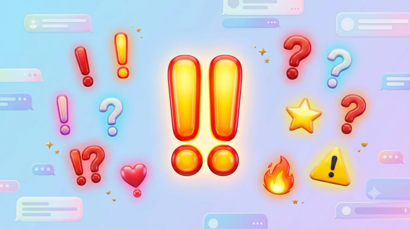double exclamation mark emoji