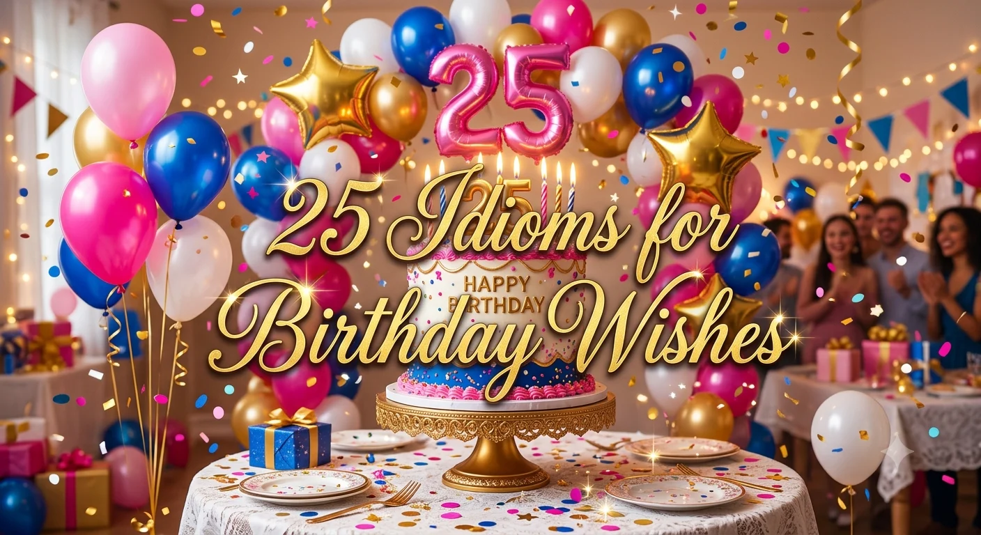 idioms for birthday wishes