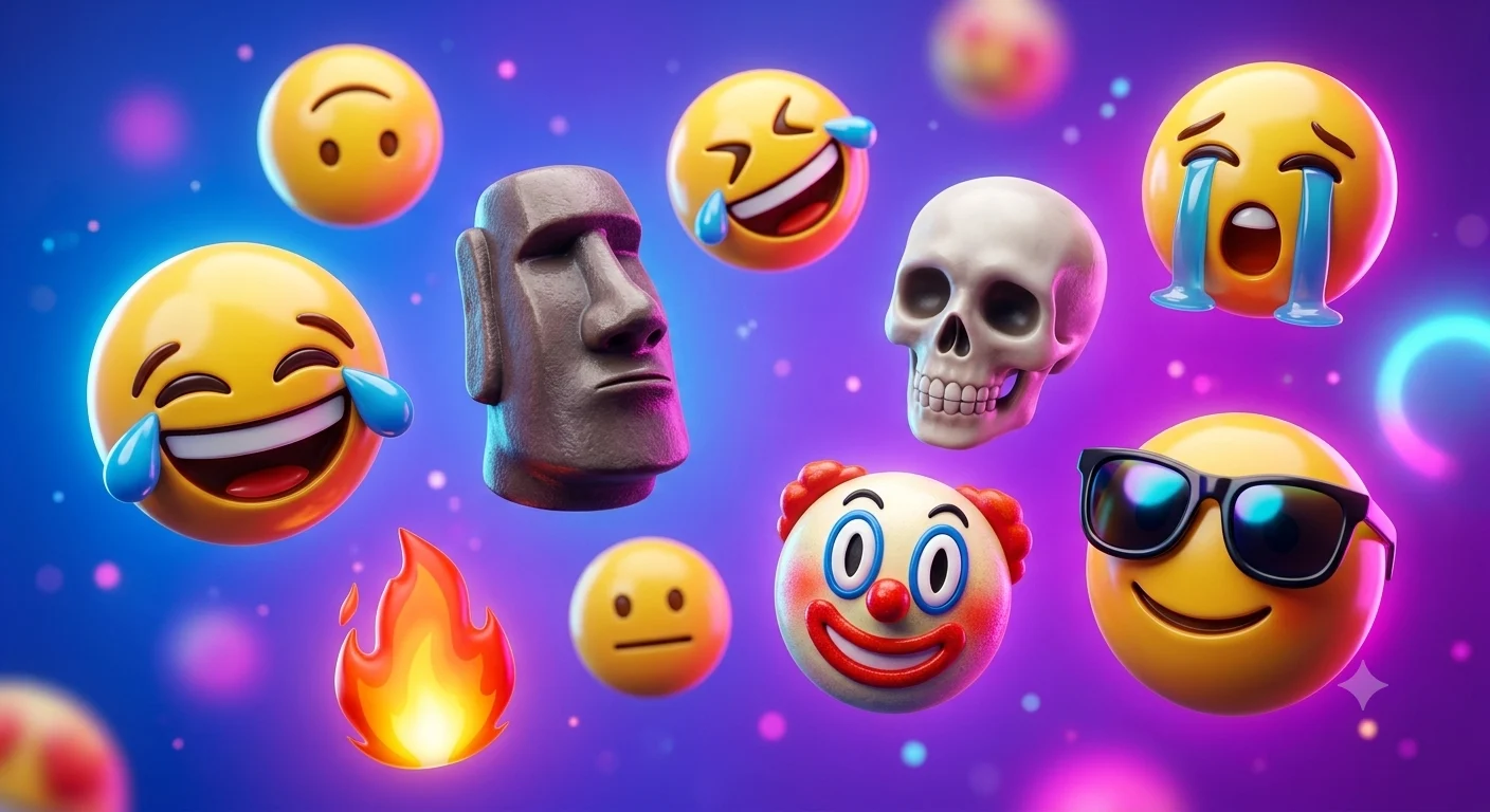 3d emoji meme