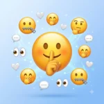 shush emoji